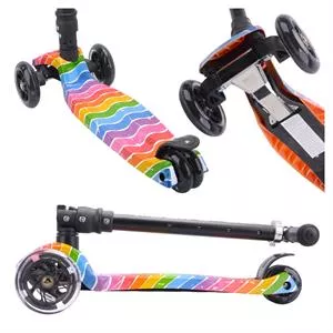 BOLDCUBE - Rainbow Waves - 3 Wheel Scooter